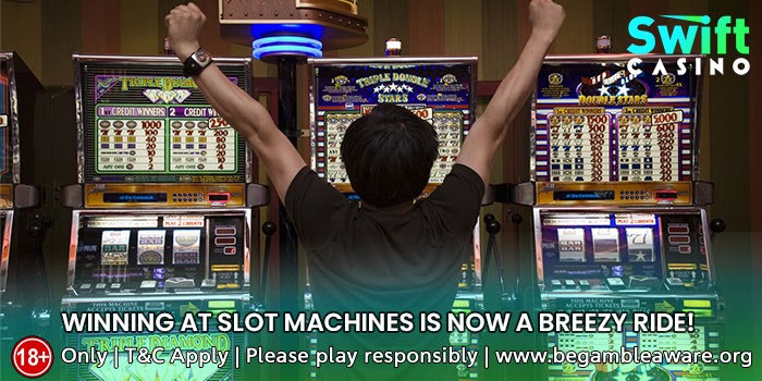 Winning at slot machines is now a breezy ride!