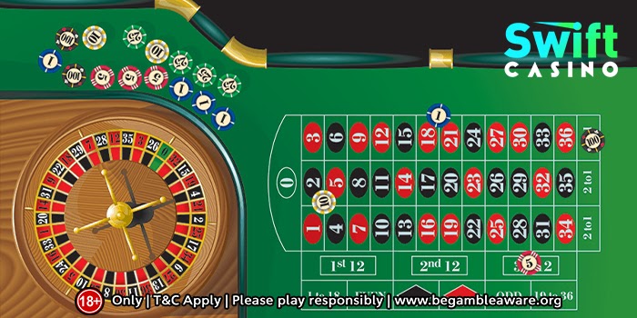 What does a Roulette table comprise of?