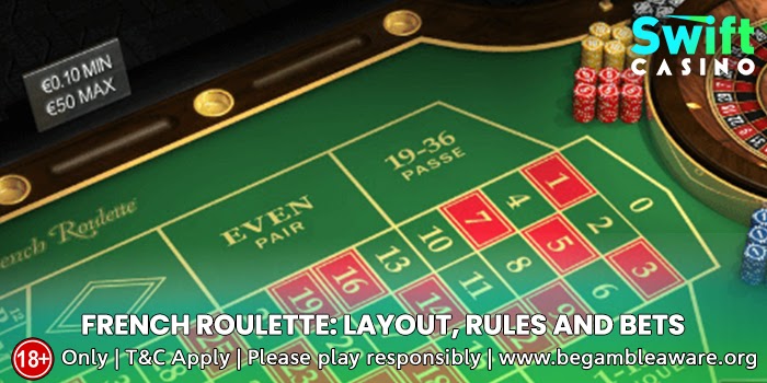 French Roulette: Layout, rules and bets