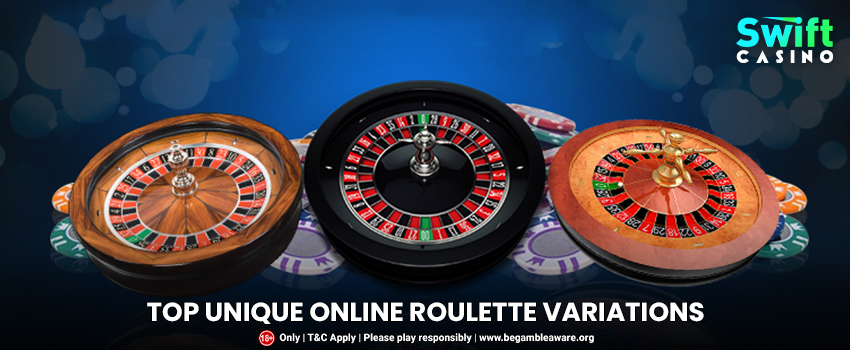 Top 5 Unique Online Roulette Variations