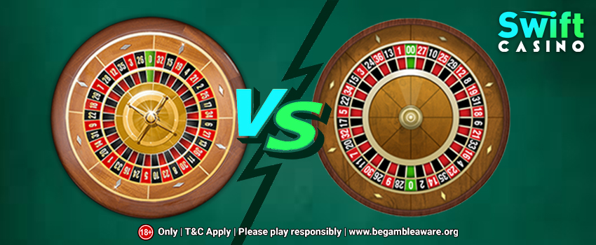 French Roulette vs American Roulette