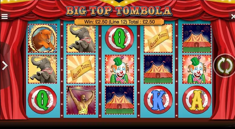 Big Top Tombola