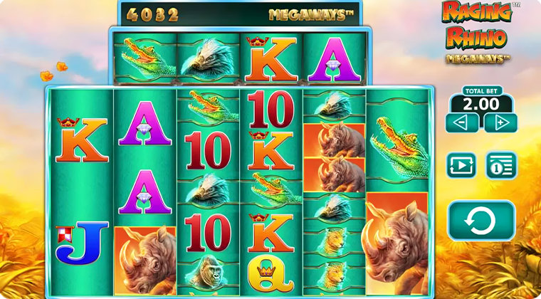 Raging Rhino Megaways