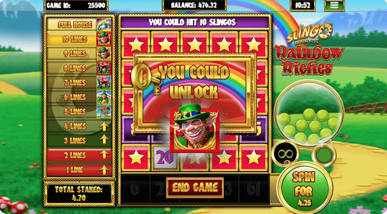 Slingo-Rainbow-Riches
